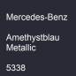 Preview: Mercedes-Benz, Amethystblau Metallic, 5338.